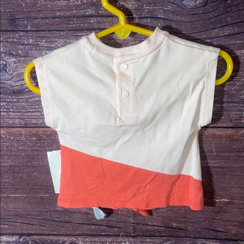 Colorblock Tie-Front Top - Picture 4 of 4